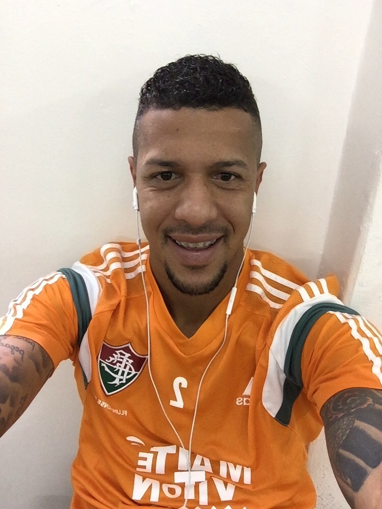 Antônio Carlos em 'selfie' para o Blog do Boleiro: "Estou feliz"